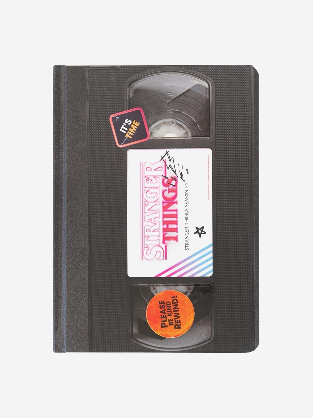 Stranger Things VHS Tape Notebook Journal-NEW - Picture 7 of 9